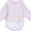 Body Camisa Plumeti rosa Calamaro 2 Body Camisa Plumeti rosa Calamaro 2