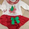Conjunto trineo niña con braga-falda 2