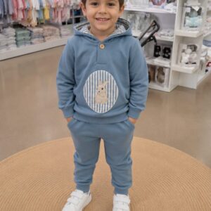 Chándal de niño «Conejito» 🐰💙