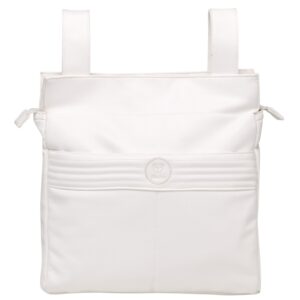 Bolso talega de bebé en color blanco 4 Bolso talega de bebé en color blanco 7