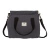 Bolso maternal Bimbicasual de algodón reciclado – Gris marengo 2 Bolso maternal Bimbicasual de algodón reciclado – Gris marengo 2