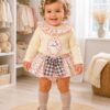 Conjunto de niña con camiseta y braguita falda de conejita 2 Conjunto de niña con camiseta y braguita falda de conejita 2