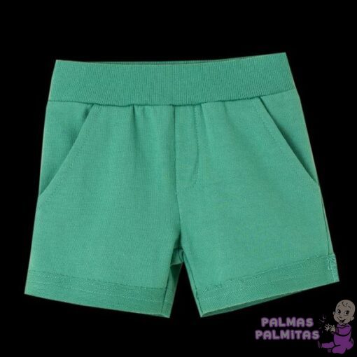 Pantalón corto verde 3