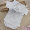 Body Calamaro cuello volante "Blanco" 1 Body Calamaro cuello volante "Blanco" 1